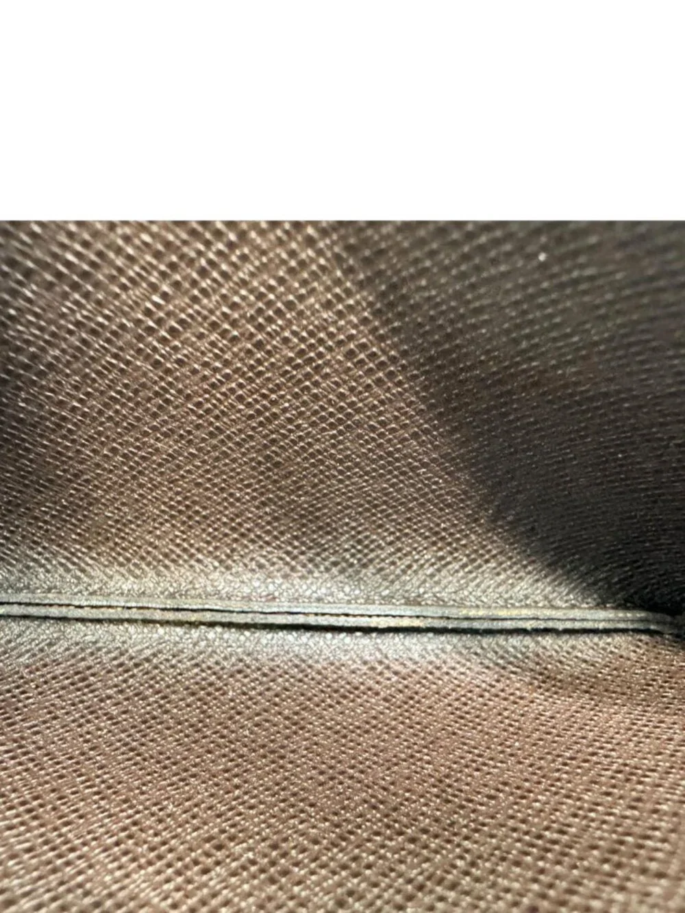 Louis Vuitton  Key Cles Damier Ebene Pouch Brown